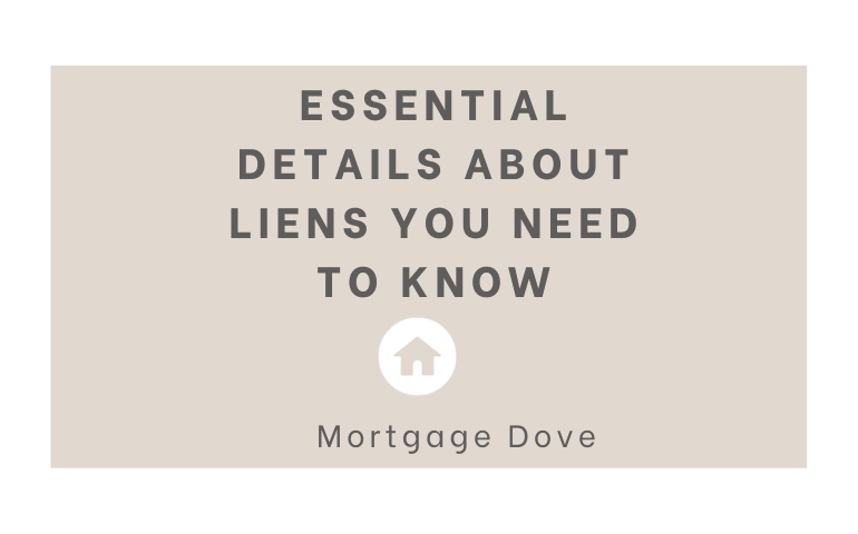 Essential Details About Liens You Need To Know